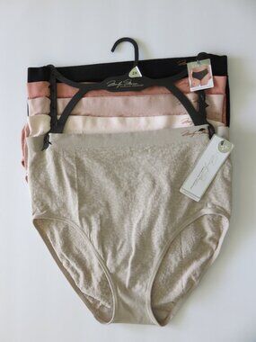 (#135) MARILYN MONROE 5-Pack Seamless Briefs Underwear Panties Size 2X